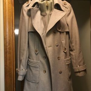 Wool heavy winter coat
